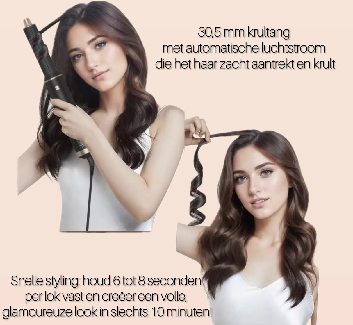 5 IN 1 Hete lucht haarstyler