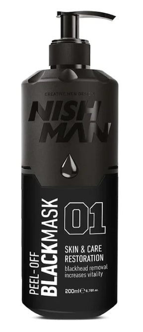 Nishman Black Mask Peel off mask - Gökhies&Havies