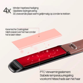 Pure power 260°C (500°F) stijltang - Gökhies&Havies